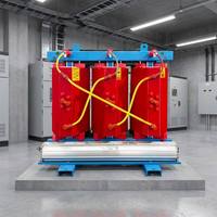 Transformateur de puissance triphasé sec à basse tension 10 kV 24 kV 20 kV vers 0,4 kV 11 kV vers 6,9 kV 440 V 45 kVA 250 kVA 1250 kVA