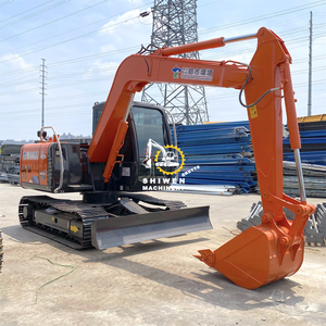 Excavatrice ZX70 d'occasion de haute qualité de 7 tonnes du Japon 95% neuve avec moteur central et machines de terrassement à vendre - Product Image 5