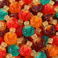 Bonbons gélifiés aux fruits sucrés en forme de bouteille de vin, bonbons personnalisés halal, vente en gros, fabricant de bonbons gélifiés en vrac en Chine