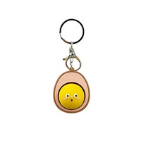 Porte-clés 3D en TPE en forme de dessin animé, petit pendentif décompression, accroche-sac à dos créatif, cadeau promotionnel souvenir