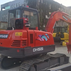 USED Doosan DH55 Red Crawler Excavator 2024 <b>Model</b> Diesel Powered - Product Image 4