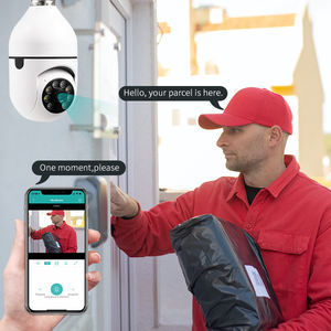 E27 G 5G 3MP Wifi HD كاميرا مراقبة صغيرة أمن منزلي لاسلكية مصباح رؤية ليلي PTZ Degree - Product Image 4