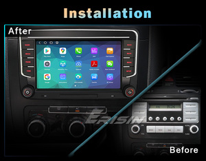 Erisin ES9035V Radio de Auto Android 16 DSP de 8 Pulgadas con 8GB+128GB, GPS, TPMS, DAB, CarPlay para VW Golf, Passat, Polo, Bora, Seat, <span class=keywords><strong>Peugeot</strong></span> <span class=keywords><strong>307</strong></span>, USB, TV - Product Image 4