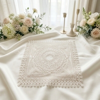 Napperons de table brodés à la française, sous-plats isolants, décorations pour tables de chevet et accessoires de pose – En stock