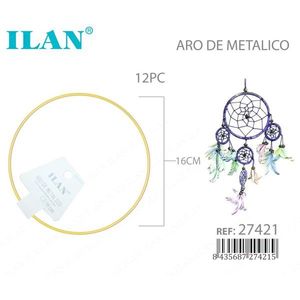 Anello Metallico ILAN 16Cm per Creazione Acchiappasogni - Product Image 1