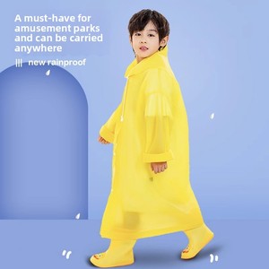 Impermeabile Monouso Compresso per Bambini, in EVA Spesso, per Studenti, Ragazze e Ragazzi, per Escursioni e Attività all'Aperto - Product Image 3