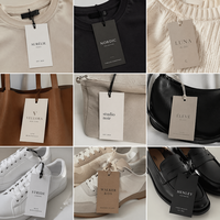 Étiquettes de vêtements écologiques en carton, étiquettes personnalisées avec logo, étiquettes de vêtements personnalisées, étiquettes suspendues pour vêtements