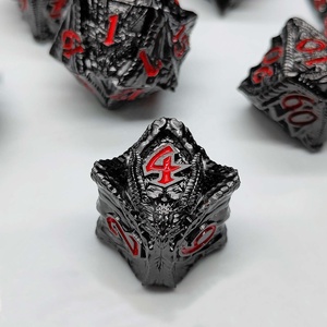 Mới có thẩm quyền Rồng rắn đa diện roleplay số lượng lớn DND kim loại Xúc xắc cho người chơi trò chơi - Product Image 5