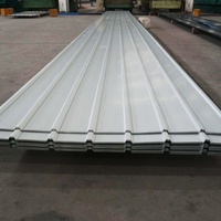 Weiß Farbbeschichtetes PPGI Wellblech 24 Gauge Verzinktes Stahldachziegel Baumaterial