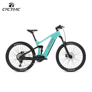 <span class=keywords><strong>Bicicleta</strong></span> Eléctrica de Fibra de Carbono CYCTRAC EM10 con Motor Central de 500W, Suspensión Completa, 12 Velocidades, Batería de Litio de 48V, <span class=keywords><strong>Bicicleta</strong></span> de Montaña Deportiva de <span class=keywords><strong>29</strong></span> Pulgadas - Product Image 5