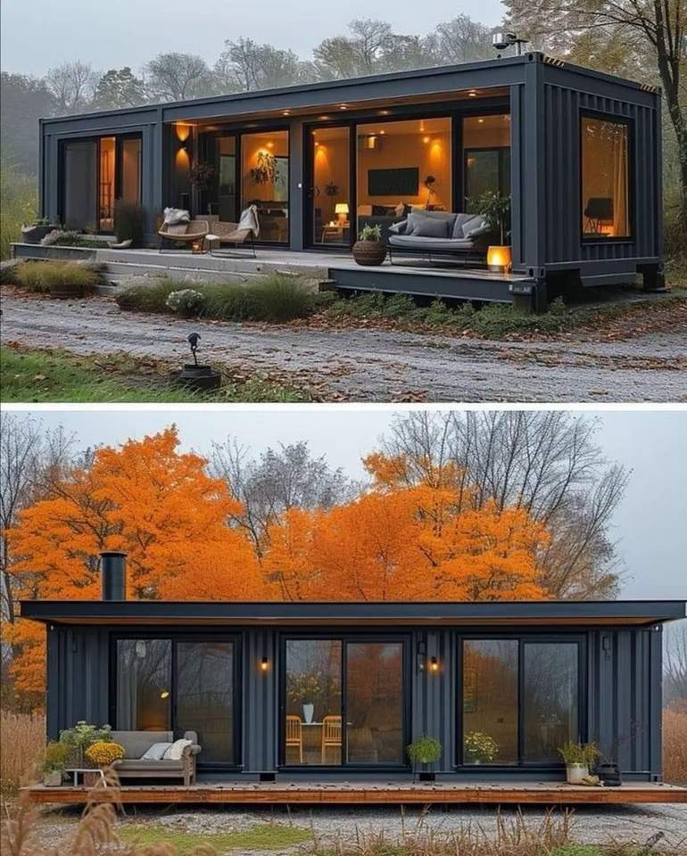 Portable Modular Shipping Container House 20/40ft Prefab Tiny Home ...