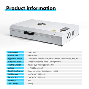 Chất lượng cao A3 + A2 Máy tính để bàn dtf lò double side THẬM CHÍ Sưởi ấm nhanh khô chữa cho pet phim T-Shirt in ấn - Product Image 4