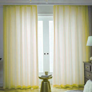 ผ้าม่านโปร่งแสงโพลีเอสเตอร์ 100% ปักลายตกแต่งตามสั่งสำหรับบ้าน - Product Image 4