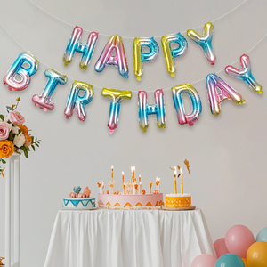 Globo <span class=keywords><strong>de</strong></span> Aluminio <span class=keywords><strong>de</strong></span> 16 Pulgadas '<span class=keywords><strong>Feliz</strong></span> Cumpleaños' HBD, Juego <span class=keywords><strong>de</strong></span> Globos <span class=keywords><strong>de</strong></span> Letras para Fiestas y Baby Shower - Product Image 4