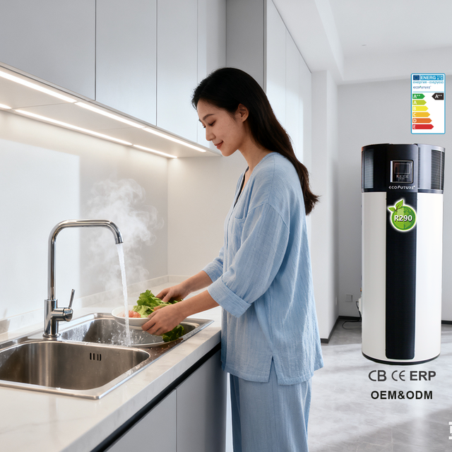 JIADELE Smart Hybrid Heat Pump Water Heater 50-Gallon