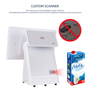 Sistema POS MASUNG de 15.6 Pulgadas con Pantalla Táctil Inteligente Todo en Uno, Caja Registradora para Restaurante y Comercio Minorista con Impresora Integrada - Product Image 6