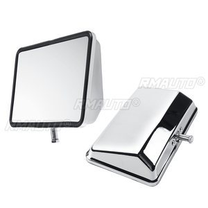 Espejos Retrovisores Laterales Negros/Cromados Plateados (2 Piezas) para Toyota Landcruiser 70 75 78 Hilux Ute, Espejo Retrovisor Trasero para Automóvil - Product Image 4