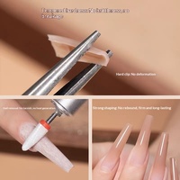Gel UV 3-en-1 pour la construction des ongles et adhésif sculptant - Gel de construction couleur nude transparent
