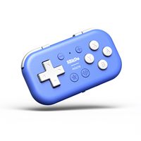 Controlador de Juegos Micro BT 8Bitdo, Mini Controlador de Bolsillo para Nintendo Switch, Android y Raspberry Pi, Compatible con Modo Teclado