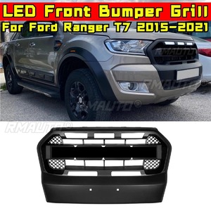 Kit de Carrocería para Ford Ranger T7 2015-2021, Parrilla Delantera con LED, Rejilla de Carreras, Parrilla Delantera LED, Pieza de Modificación - Product Image 1