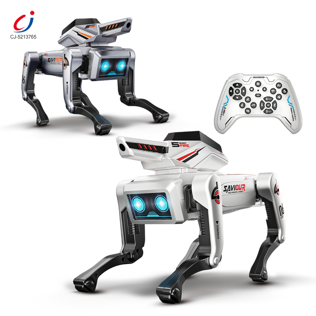 Chengji Ai Powered Pet Puppy Robot Dog Programming Lighting Music Smart Rc Robot Dog Toy for 2.4g Remote Control Interactive