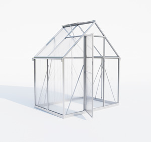 Invernadero Pequeño y Sostenible de Policarbonato Multi-Span <span class=keywords><strong>para</strong></span> Cultivo de Flores al Aire Libre, Paneles Verdes de PC - Product Image 2