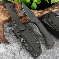 Couteau droit multifonctionnel de survie en milieu sauvage, couteau tactique d'aventure en jungle en acier inoxydable, outils de camping en plein air