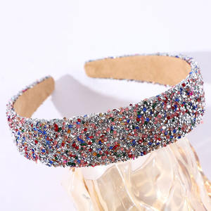 Pour <span class=keywords><strong>SHEIN</strong></span> Serre-Tête de Luxe Haut de Gamme Tendance Coréenne, Populaire et Coloré avec Perles et Strass, Accessoire de <span class=keywords><strong>Cheveux</strong></span> Unique - Vente en Gros - Product Image 6