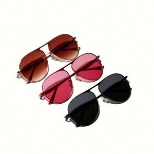 Gafas de Sol Rojas con Marco Metálico Vintage de Moda 2020 para Mujer, Gafas de Sol Extra Grandes con Protección UV400 - Product Image 4