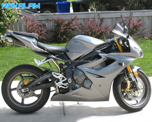 ชุดแฟริ่งสีเทาเงินสำหรับ <span class=keywords><strong>Triumph</strong></span> <span class=keywords><strong>Daytona</strong></span> <span class=keywords><strong>675</strong></span> ปี 06 07 08 ชุดแต่ง Daytona675 ปี 2006 <span class=keywords><strong>2007</strong></span> 2008 ชุดแฟริ่ง ABS สำหรับเปลี่ยนทดแทน - Product Image 1