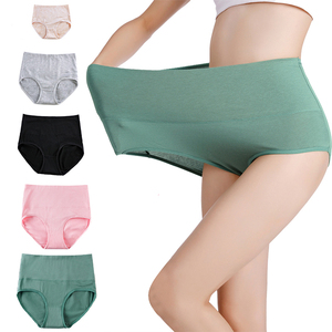 Ropa interior M de talla grande para mujer, bragas de cintura alta con control de barriga, <span class=keywords><strong>calzoncillos</strong></span> de talla grande - Product Image 1