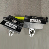 Nouvelle pince de fixation intermédiaire pour panneau solaire, fixation rapide de module photovoltaïque, pince de fixation intermédiaire réglable, pinces solaires