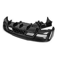 Diffuseur arrière en fibre de carbone véritable pour Chevrolet Corvette C8 Z06 2020-2026 – Lame de pare-chocs à fixation par boulons pour un style aérodynamique