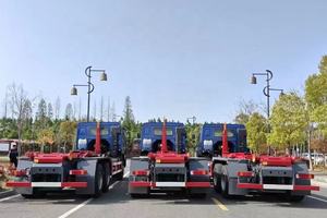 18 ton kait pengangkat sistem hidrolik gulungan lengan otomatis tipe truk muatan sampah - Product Image 5