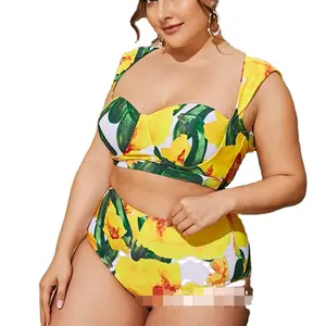 Hot Sale V-Ausschnitt Damen Badeanzug Plus Size sexy Bade bekleidung Bikinis Bade bekleidung Frauen