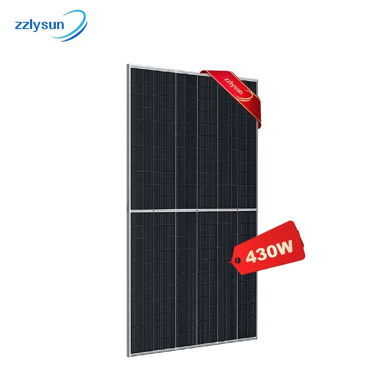 Jinko 400W 태양 전지 패널 단결정 태양 전지 패널 가정용 완전 완전 하이브리드 태양 광 시스템