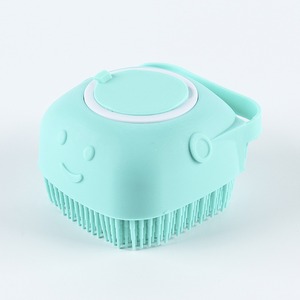 Soft Silicone <b>Bath</b> Cleaning Brush for <b>Dogs</b> Kids and Babies Gentle Exfoliating Product for Grooming in Bathroom - Product Image 2