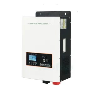 Akıllı UPS kapalı ızgara sistemi 10KW 72v/96v dc ac invertör 220V 60hz güneş invertörleri 10kva 48v lityum pil