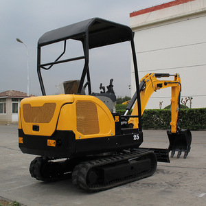 Miniexcavadora de orugas de 25 toneladas con piezas estructurales reforzadas para uso en huertos e invernaderos - Product Image 1