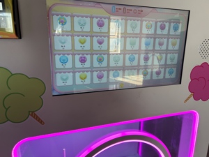 Máquina de Algodón de Azúcar Automática Completa con 60 Colores y 4 Sabores, Pago con Monedas o Código QR para Centros Comerciales, Precio de Fábrica - Product Image 5