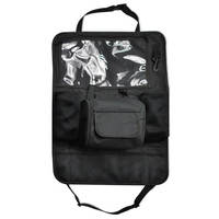 Organisateur de siège arrière de voiture imperméable, sac de rangement suspendu multi-poches, organisateur de rangement pour l'intérieur de la voiture, pour les voyages en famille