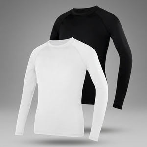 Camiseta de Manga Larga Transpirable para Niños, Tejido Refrigerante, Costuras Planas, Protección Solar, Diseñada para Deportes Acuáticos Activos, BJJ - Product Image 3
