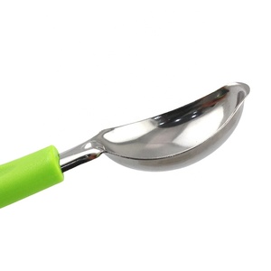 Cuchara de helado de <span class=keywords><strong>Chef</strong></span> con mango, utensilio de cocina prémium para Postres, masa de galletas, <span class=keywords><strong>Gelato</strong></span>, sorbete, Primavera - Product Image 2