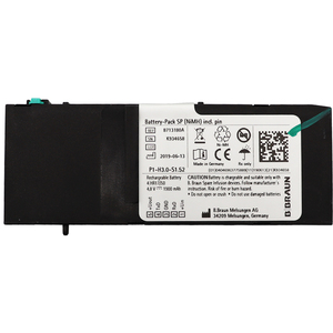ב. ברון 4.8v סוללה נטענת 1900mah nimh עבור משאבות עירוי ומשאלי מזרק הידריד - Product Image 1