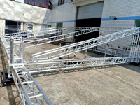 Sistema de armazón triangular de aluminio para montaje de pantallas LED, lámparas de escenario, colgado de equipos de audio, estructura de soporte para conciertos.