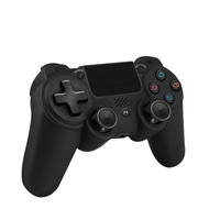 Manette sans fil à double vibration pour PS4, fonction turbo programmable, compatible Android, iOS, PC, joystick et gamepad