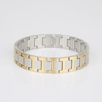 Bracelets en acier inoxydable 316L plaqué argent au design minimaliste et luxueux, bijoux classiques, cadeau d'anniversaire personnalisé pour homme