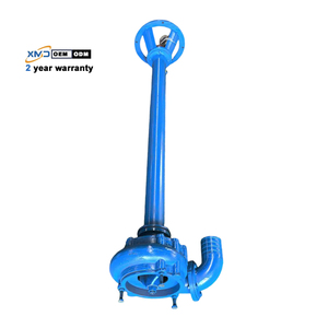 Pompe à boue verticale électrique 380V 415V 50/60Hz, anti-colmatage, avec revêtement en caoutchouc, pour boues et eaux usées, à économie d'énergie - Product Image 1