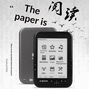 Lector de Libros Electrónicos con Pantalla de Tinta Electrónica de 6 Pulgadas, Compatible con PDF, Función de Audio en Inglés, Libro Electrónico <span class=keywords><strong>para</strong></span> Aprendizaje y Regalos - Product Image 4