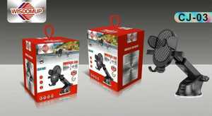 Supporto Universale per Auto Wisdomup CJ-03, Rotazione a 360 Gradi, in Plastica e Metallo, per Parabrezza - Product Image 3